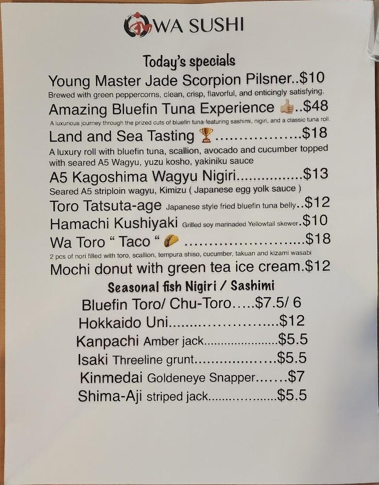 WA SUSHI SALMON ROLL